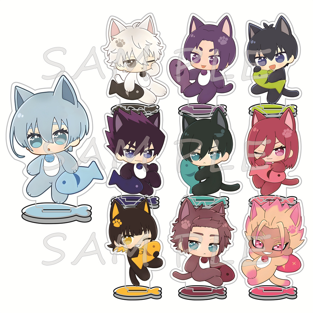 Gate Anime Merchandise - Figuras de Acrílico de 10cm com