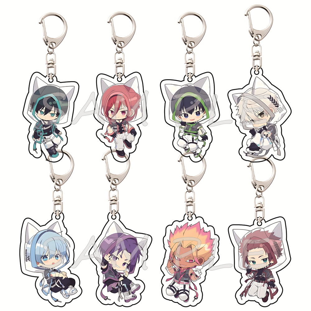Gate Anime Merchandise - Chaveiros de Acrílico Blue Lock 6cm
