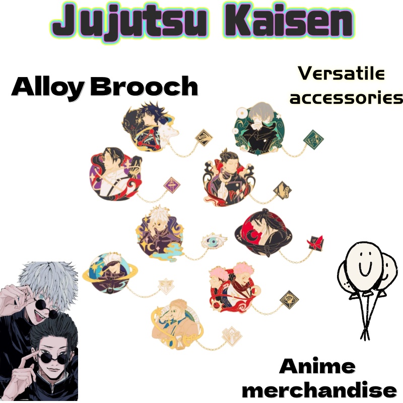 Gojo Anime Merchandise - Merchandise Criativo Jujutsu Kaisen, Pin de