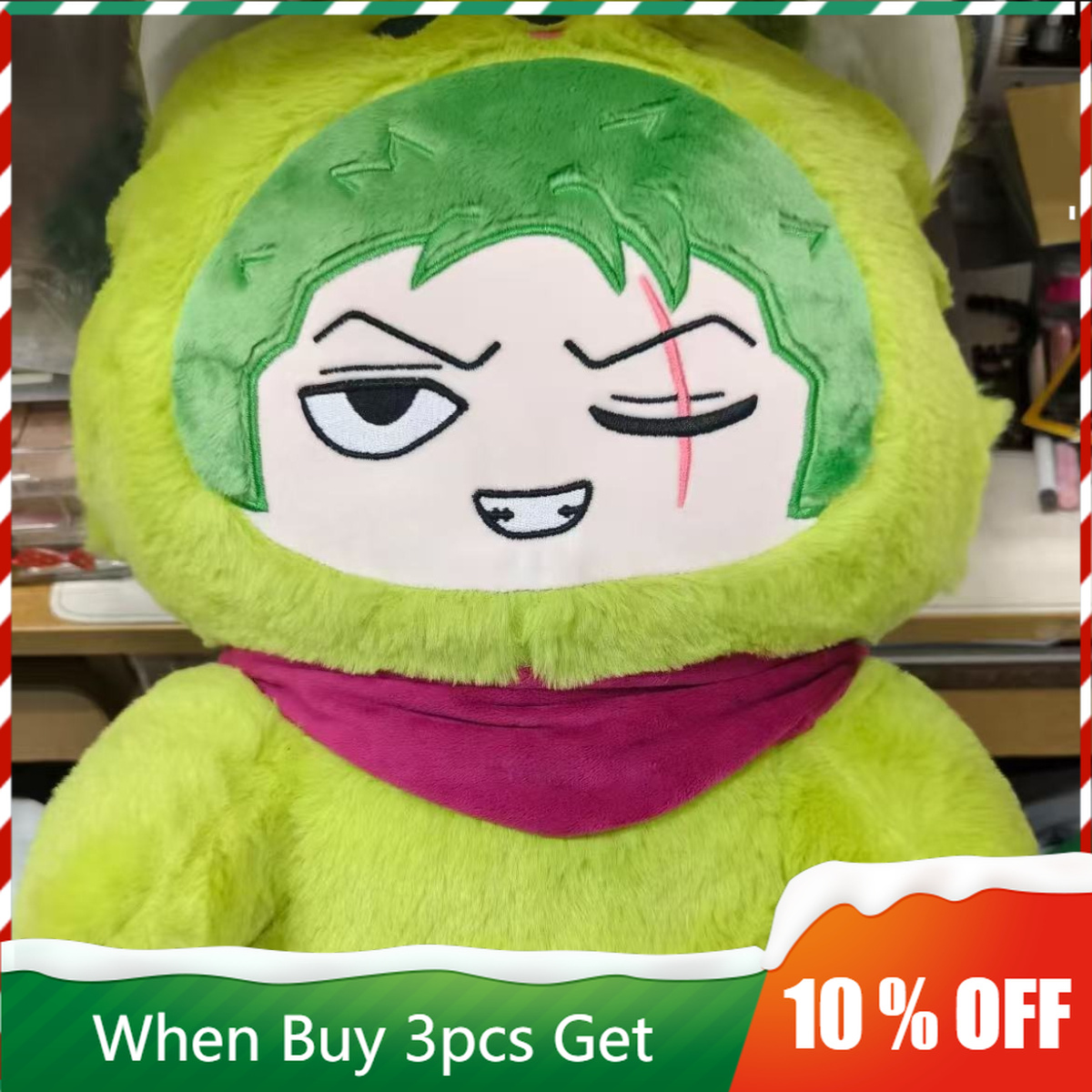 Anime One Piece Merchandise - Almofada Grande de Pelúcia Série Orelha