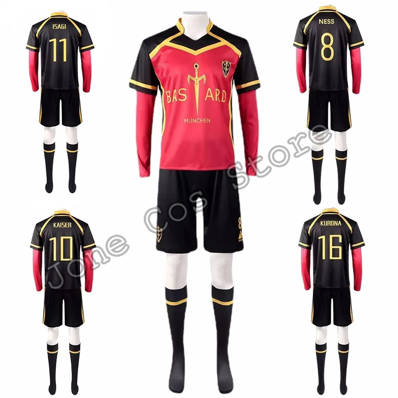 Anime Merchandise Online - Camisa de Cosplay Kaiser Anime Isagi