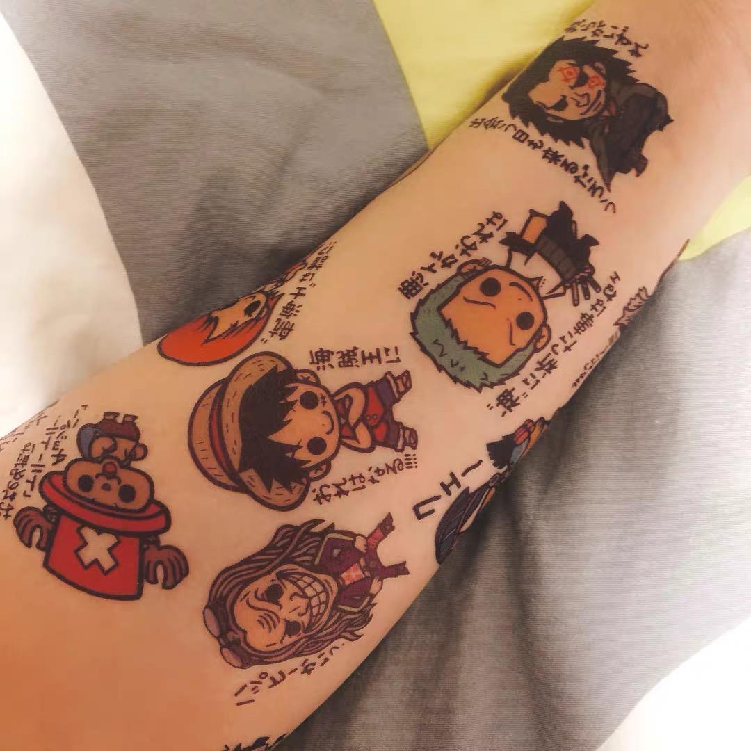 Sticker Sheet Set - Novo Conjunto de Adesivos de Tatuagem