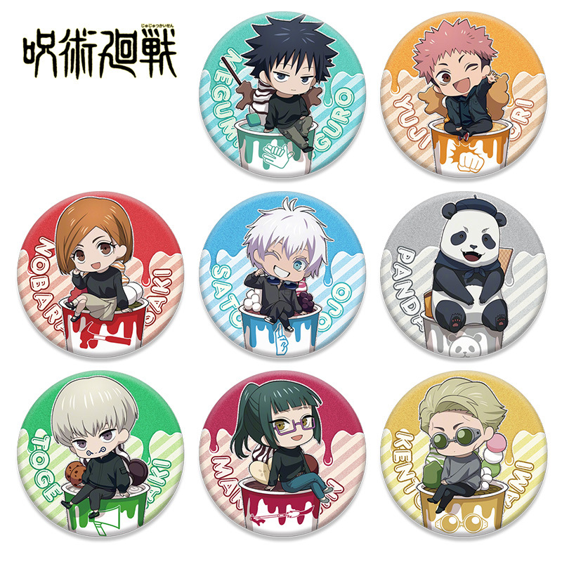 Crachá de Anime Jujutsu Kaisen - Gojo Anime Merchandise avaliação e preço