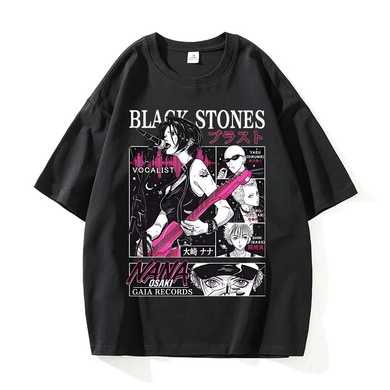 Camisas japonesas vintage sem  - Nana Anime Merchandise avaliação e preço