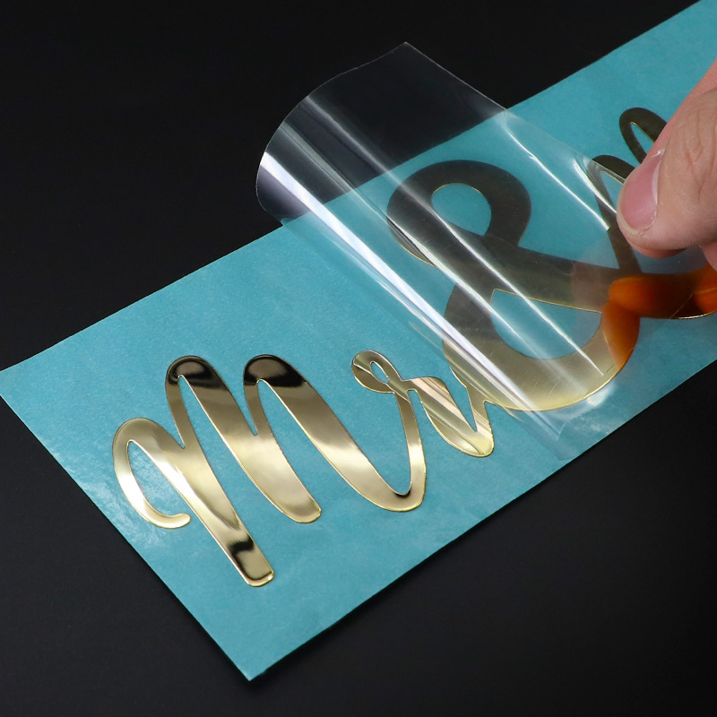3D Ouro e Prata Transferência  - Sticker Sheet Set avaliação e preço