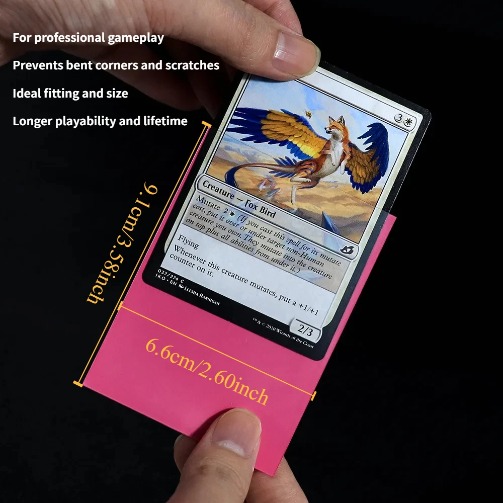 100 pçs 66x91mm fosco tamanho  - Themed Playing Card avaliação e preço