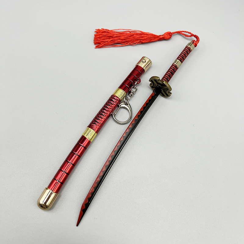 23cm sandai kitetsu roronoa zo - Anime Merchandise Katana avaliação e preço