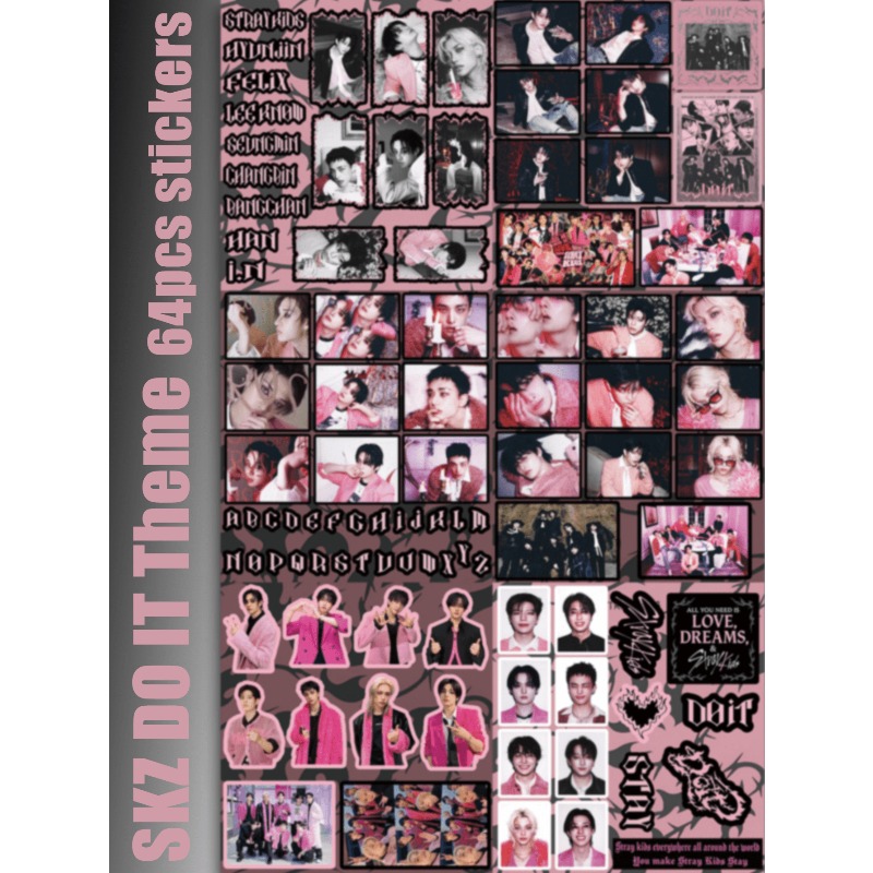 Pacote de Adesivos StrayKid, S - Sticker Sheet Set avaliação e preço