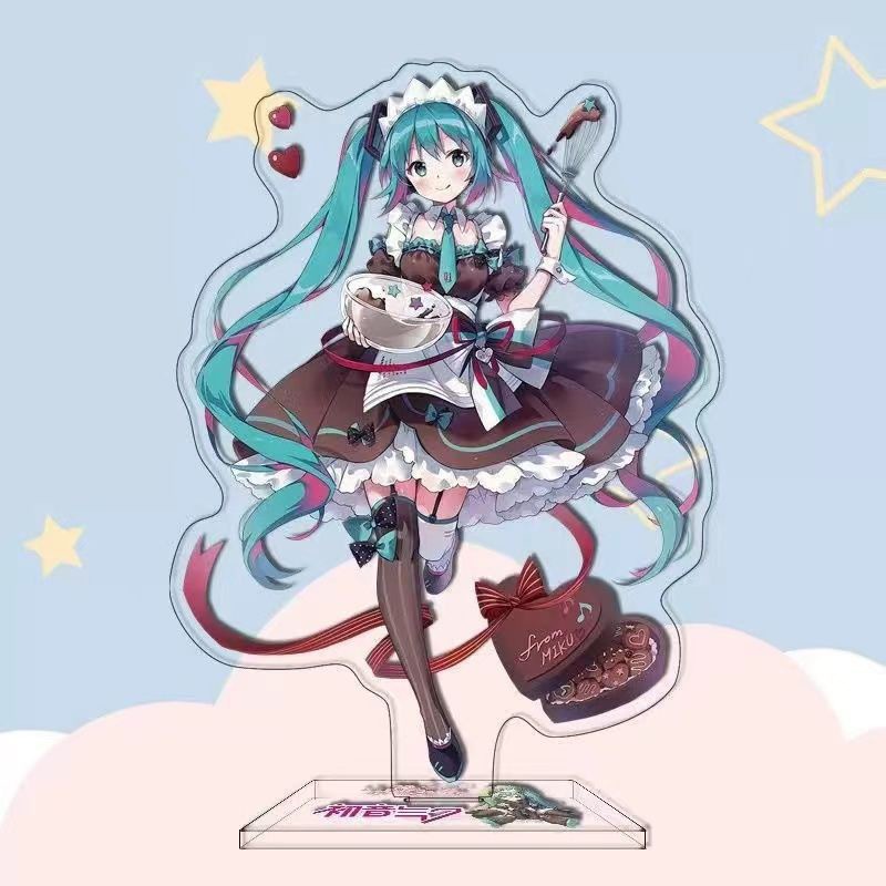 Figura de Acrílico Hatsune Mik - Free Anime Merchandise avaliação e preço