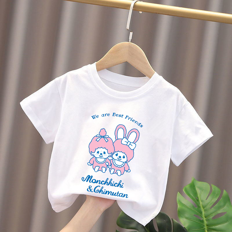 Camisetas infantis monchhichi, - Anime Merchandise Online avaliação e preço