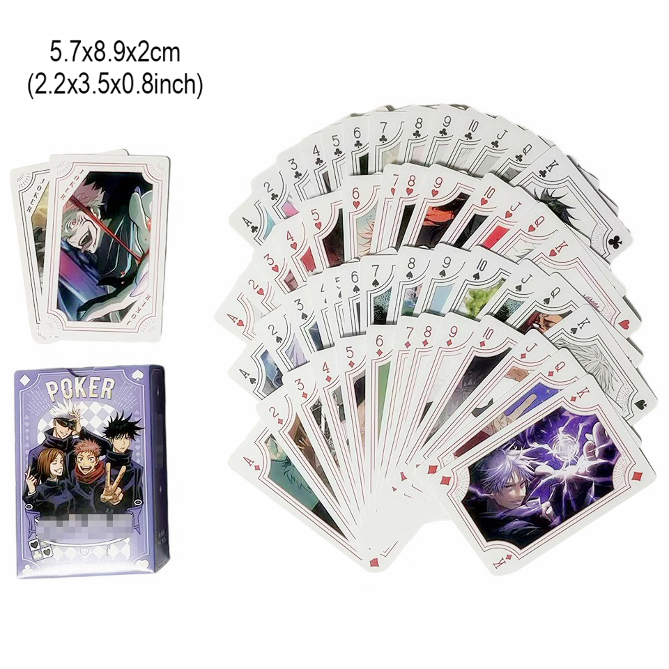 Cartas de Poker Jujutsu Kaisen - Themed Playing Card avaliação e preço