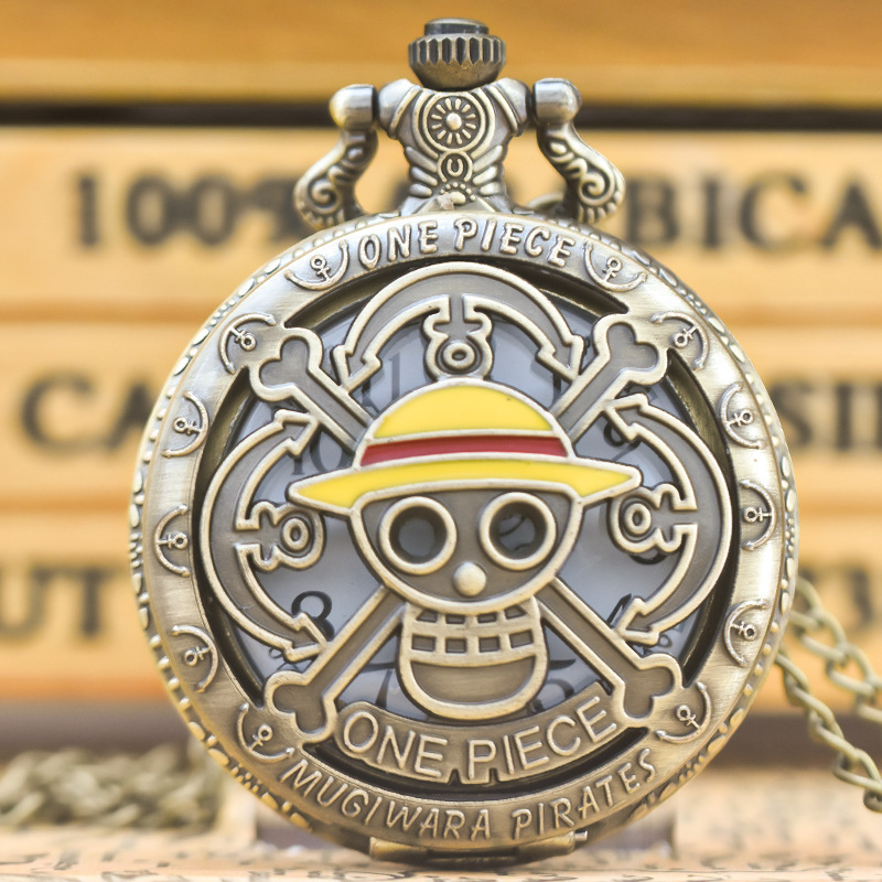 Novo Relógio de Bolso da Série - Anime One Piece Merchandise avaliação e preço