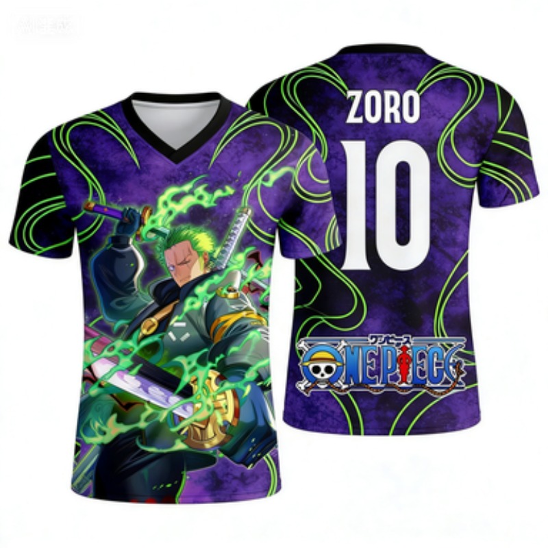 Camiseta de Futebol Anime de V - Anime Merchandise Online avaliação e preço